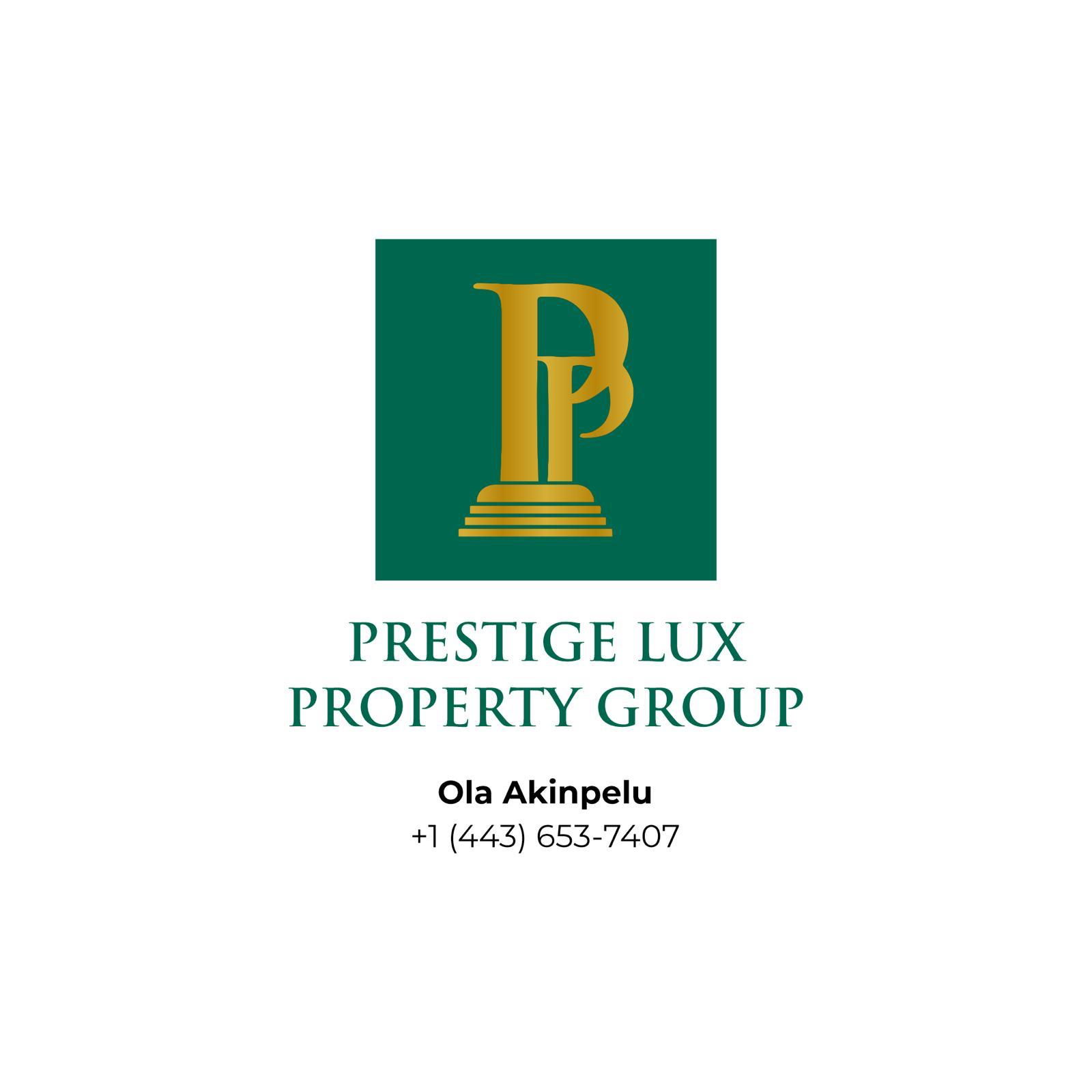 Prestige Lux Property Group sponsor card